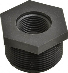 Green Leaf - 1-1/2 x 3/4" Polypropylene Plastic Pipe Reducer Bushing - MPT x FPT End Connections - Americas Industrial Supply