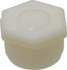 Green Leaf - 1-1/2" Nylon Plastic Pipe Plug - MIPT End Connections - Americas Industrial Supply