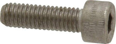 Holo-Krome - M6x1.00 Metric Coarse Hex Socket Drive, Socket Cap Screw - Grade Austenitic A4 Stainless Steel, Uncoated, Fully Threaded, 20mm Length Under Head - Americas Industrial Supply