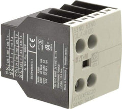 Eaton Cutler-Hammer - 7, 9, 12, 15, 18, 25, 32 Amp, Contactor Front Mount Auxiliary Contact - For Use with XT Contactor and XTRE Control Relay - Americas Industrial Supply