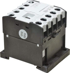 Eaton Cutler-Hammer - 3 Pole, 24 Coil VAC, Nonreversible Open Enclosure IEC Contactor - 1 Phase hp: 0.5 at 115 V, 1 at 200 V, 1.5 at 230 V, 3 Phase hp: 2 at 200 V, 3 at 230 V, 5 at 460 V, 5 at 575 V, 8.80 Amp Inductive Load Rating Listed - Americas Industrial Supply