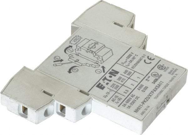 Eaton Cutler-Hammer - Starter Side Mount Auxiliary Contact - For Use with XTPB & XTPR Manual Motor Protectors - Americas Industrial Supply