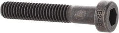Holo-Krome - M6x1.00 Metric Coarse Hex Socket Drive, Low Socket Cap Screw - Grade 10.9 Alloy Steel, Black Oxide Finish, Partially Threaded, 35mm Length Under Head - Americas Industrial Supply