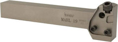 Iscar - MAH, External, Left Hand, Indexable Grooving Tool Holder - 3/4" Shank Height, 3/4" Shank Width, 142.24mm OAL - Americas Industrial Supply