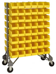 Quantum Storage - 72 Bin Rail Unit with Bins - Americas Industrial Supply