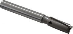 Made in USA - 9/16" Diam, 1/2" Shank, Diam, 3 Flutes, Straight Shank, Interchangeable Pilot Counterbore - Americas Industrial Supply