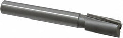 Made in USA - 31/32" Diam, 3/4" Shank, Diam, 3 Flutes, Straight Shank, Interchangeable Pilot Counterbore - Americas Industrial Supply