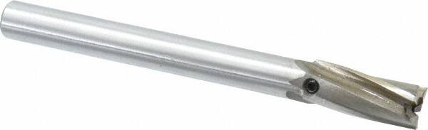 Value Collection - 7/16" Diam, 3/8" Shank, Diam, 3 Flutes, Straight Shank, Interchangeable Pilot Counterbore - Americas Industrial Supply