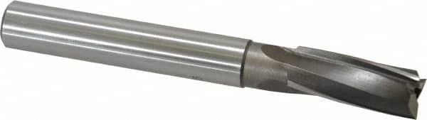 Value Collection - 17/32" Diam, 1/2" Shank, Diam, 3 Flutes, Straight Shank, Interchangeable Pilot Counterbore - Americas Industrial Supply