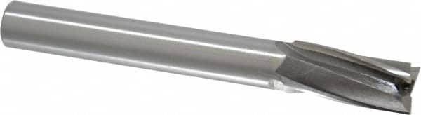 Value Collection - 9/16" Diam, 1/2" Shank, Diam, 3 Flutes, Straight Shank, Interchangeable Pilot Counterbore - Americas Industrial Supply