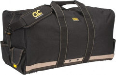 CLC - 6 Pocket Black Polyester Tool Bag - 24" Wide x 12" Deep x 12" High - Americas Industrial Supply