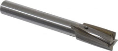 Value Collection - 5/8" Diam, 1/2" Shank, Diam, 4 Flutes, Straight Shank, Interchangeable Pilot Counterbore - Americas Industrial Supply