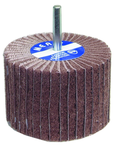 3 x 2 x 1/4" - 120 Grit - Aluminum Oxide - Non-Woven Flap Wheel - Americas Industrial Supply