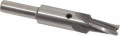 Value Collection - 1/4" Diam, 1/4" Shank, Diam, 4 Flutes, Straight Shank, Interchangeable Pilot Counterbore - Americas Industrial Supply