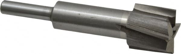 Value Collection - 25/32" Diam, 1/4" Shank, Diam, 4 Flutes, Straight Shank, Interchangeable Pilot Counterbore - Americas Industrial Supply