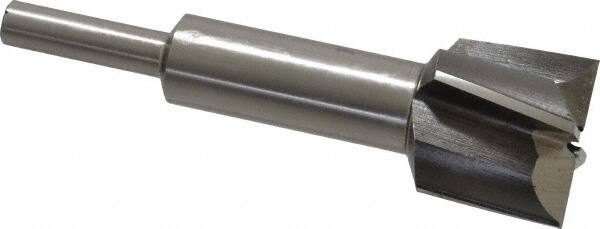 Value Collection - 29/32" Diam, 1/4" Shank, Diam, 4 Flutes, Straight Shank, Interchangeable Pilot Counterbore - Americas Industrial Supply