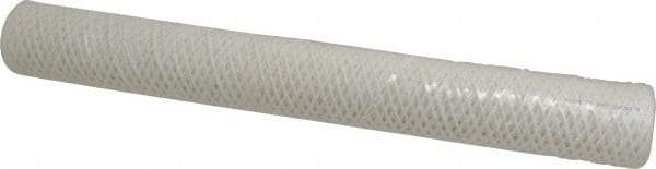 Parker - 2-1/2" OD, 50µ, Polyester String-Wound Cartridge Filter - 20" Long - Americas Industrial Supply