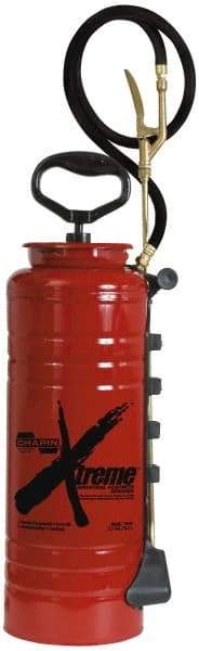 Chapin - 3.5 Gal Chemical Safe Garden Hand Sprayer - Coated Steel Tank, Wide Mouth, Reinforced Hose, For Concrete Applications - Americas Industrial Supply