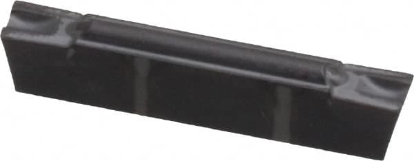 Kennametal - 305G GMP Grade KC5010, 3.05mm Cutting Width Carbide Grooving Insert - 3.5mm Max Depth of Cut, Neutral, 0.2mm Corner Radius, TiAlN Finish - Americas Industrial Supply