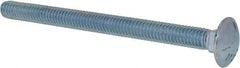 Value Collection - 5/16-18 UNC 4" Length Under Head, Standard Square Neck, Carriage Bolt - Grade 5 Steel, Zinc-Plated Finish - Americas Industrial Supply