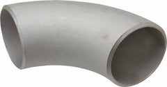 Merit Brass - 4" Grade 304L Stainless Steel Pipe 90° Long Radius Elbow - Butt Weld x Butt Weld End Connections - Americas Industrial Supply