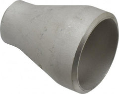Merit Brass - 2 x 1" Grade 304L Stainless Steel Pipe Concentric Reducer - Butt Weld x Butt Weld End Connections - Americas Industrial Supply
