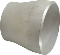Merit Brass - 4 x 3" Grade 304L Stainless Steel Pipe Concentric Reducer - Butt Weld x Butt Weld End Connections - Americas Industrial Supply