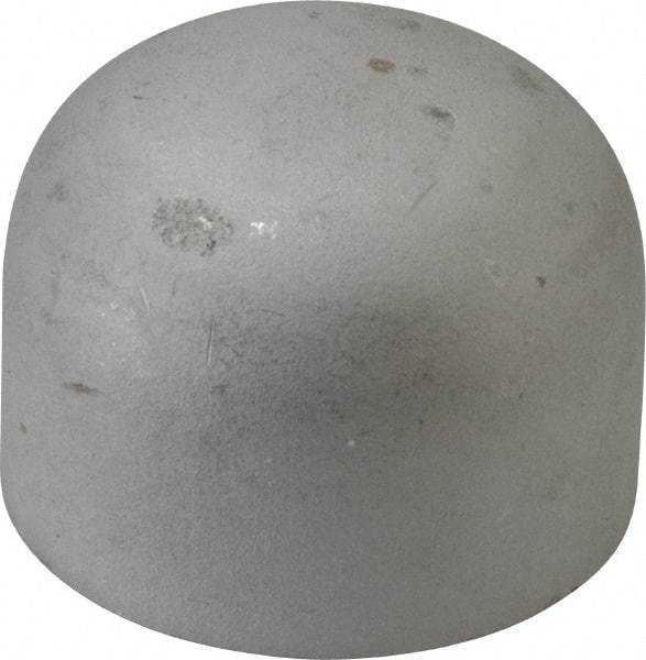 Merit Brass - 1-1/2" Grade 304L Stainless Steel Pipe End Cap - Butt Weld End Connections - Americas Industrial Supply