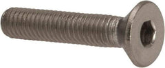 Value Collection - #10-32 UNF Hex Socket Drive, 82° Flat Screw - Grade 316 Stainless Steel, 1" OAL - Americas Industrial Supply