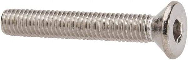 Value Collection - #10-32 UNF Hex Socket Drive, 82° Flat Screw - Grade 316 Stainless Steel, 1-1/4" OAL - Americas Industrial Supply