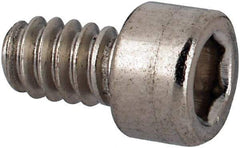 Value Collection - #4-40 UNC Hex Socket Drive, Socket Cap Screw - Grade 316 Stainless Steel, 3/16" Length Under Head - Americas Industrial Supply