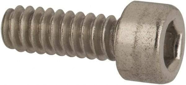 Value Collection - #4-40 UNC Hex Socket Drive, Socket Cap Screw - Grade 316 Stainless Steel, 5/16" Length Under Head - Americas Industrial Supply