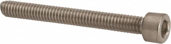 Value Collection - #8-32 UNC Hex Socket Drive, Socket Cap Screw - Grade 316 Stainless Steel, 1-1/2" Length Under Head - Americas Industrial Supply