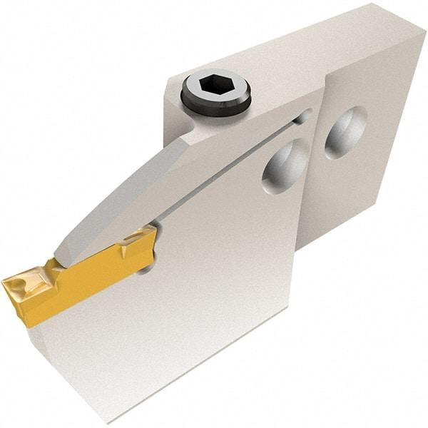 Iscar - 3mm Groove Width, 6mm Max Depth of Cut, Right Hand Cut, HGAE Indexable Grooving Blade - Series Heliface - Americas Industrial Supply