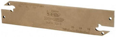 Iscar - 1.2598" Blade Height, 0.0945" Blade Width, 5.9055" OAL, Neutral Cut, Double End Indexable Cut-Off Blade - DGFH Blade - Americas Industrial Supply