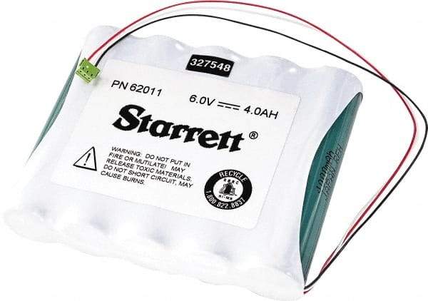 Starrett - Height Gage NiMH Battery - For Use with Altissimo Electronic Height Gages - Americas Industrial Supply