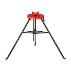 Value Collection - 1/8" to 6" Pipe Capacity, Portable Tristand Chain Vise - Americas Industrial Supply