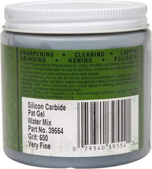 Loctite - 1 Lb Water Soluble Compound - Compound Grade Super Fine, 600 Grit, Black & Gray, Use on General Purpose - Americas Industrial Supply