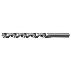 #46 RHS / RHC HSS 118 Degree Radial Point Fast Spiral Drill - Bright - Americas Industrial Supply