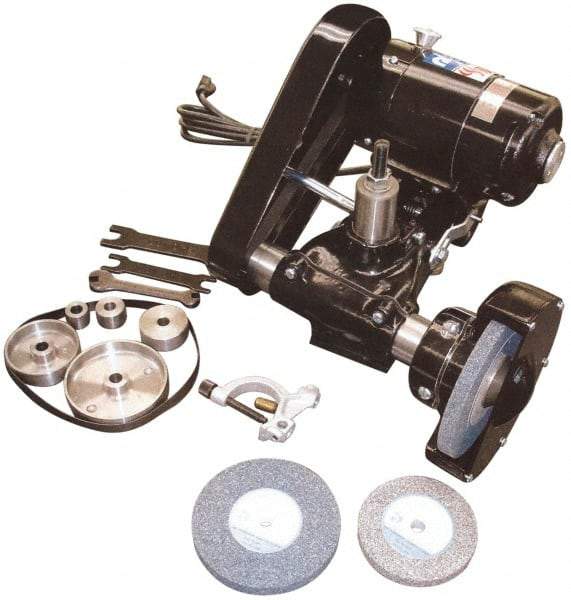 Dumore - Interchangeable, Internal and External Spindle, Tool Post Grinder - 1/2, 1/2 hp, 120 Volts, 1-7/8 Inch Spindle Hole Diameter - Americas Industrial Supply