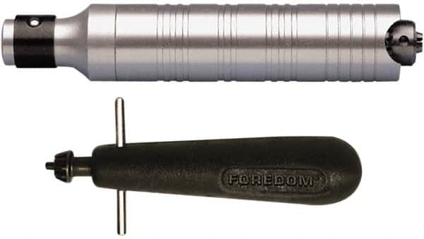 Foredom - 2 Piece 5-3/16 Inch Long Flexible Shaft Grinder Handpieces - 1 Inch Head/Holder Diameter - Americas Industrial Supply