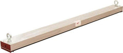 Shields Magnetics - 60" Long Suspended Magnetic Sweeper - 5" Wide x 2" High, 2 to 3" Clearance - Americas Industrial Supply