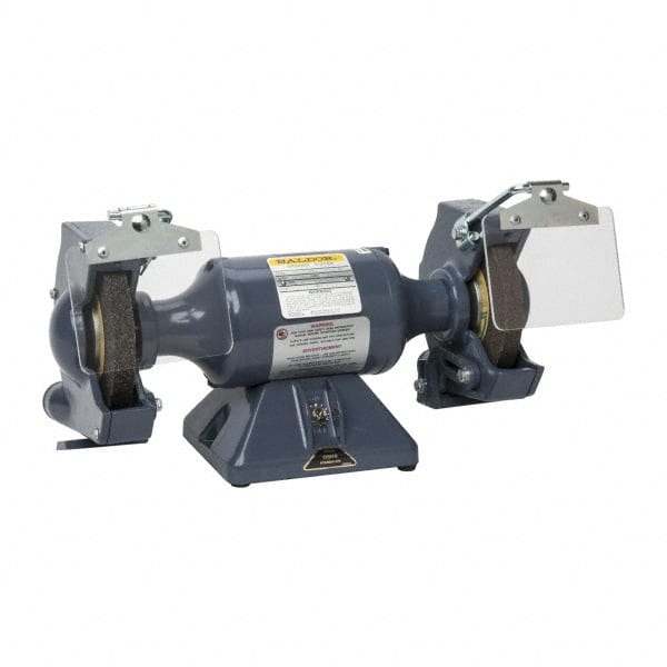 Baldor Reliance - 6" Wheel Diam x 3/4" Wheel Width, 1/3 hp Grinder - Americas Industrial Supply