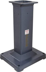 Baldor - 20 Inch Wide x 17 Inch Deep, Machine Pedestal Stand - Compatible with 8, 10, 12 and 14 Inch Grinders - Americas Industrial Supply