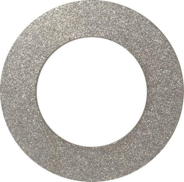 Made in USA - 5" Diam x 3" Hole x 1/4" Thick, 90/100 Grit Surface Grinding Wheel - Diamond, Coarse Grade - Americas Industrial Supply