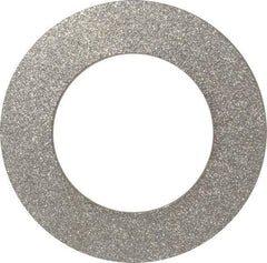 Made in USA - 5" Diam x 3" Hole x 1/4" Thick, 90/100 Grit Surface Grinding Wheel - Diamond, Coarse Grade - Americas Industrial Supply