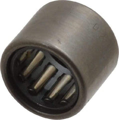 IKO - 0.315" Bore Diam, 850 Lb. Dynamic Capacity, 8 x 12 x 10mm, Caged, Open End, Shell Needle Roller Bearing - 0.472" Outside Diam, 0.394" Wide - Americas Industrial Supply