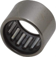 IKO - 0.394" Bore Diam, 990 Lb. Dynamic Capacity, 10 x 14 x 10mm, Caged, Open End, Shell Needle Roller Bearing - 0.551" Outside Diam, 0.394" Wide - Americas Industrial Supply