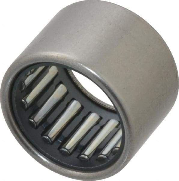 IKO - 0.63" Bore Diam, 2,450 Lb. Dynamic Capacity, 16 x 22 x 16mm, Caged, Open End, Shell Needle Roller Bearing - 0.866" Outside Diam, 0.63" Wide - Americas Industrial Supply