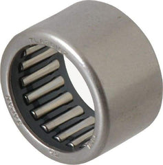 IKO - 0.787" Bore Diam, 2,850 Lb. Dynamic Capacity, 20 x 26 x 16mm, Caged, Open End, Shell Needle Roller Bearing - 1.024" Outside Diam, 0.63" Wide - Americas Industrial Supply